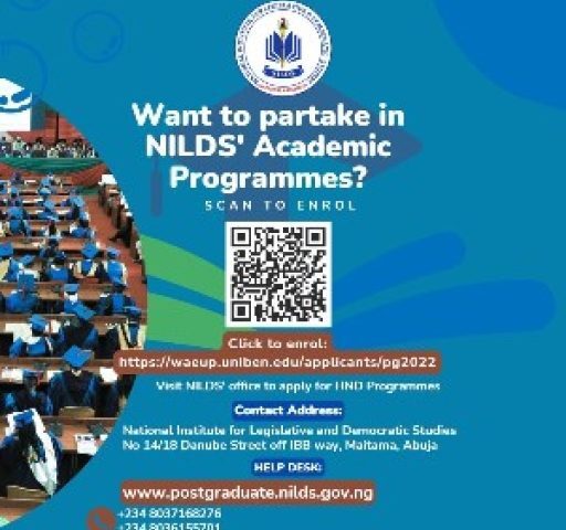 Want to Partake in NILDS' Academic Programmes?