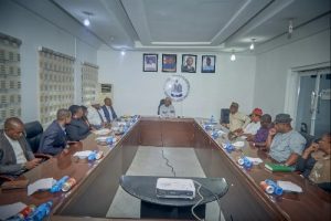 NBA Leadership Pays Courtesy Visit to NILDS